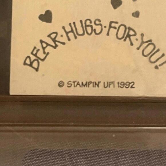 Stampin Up -1992 Variety Bear Hugs For You, Ballerina, Happy Birthday‎ 8 Total - Picture 7 of 9
